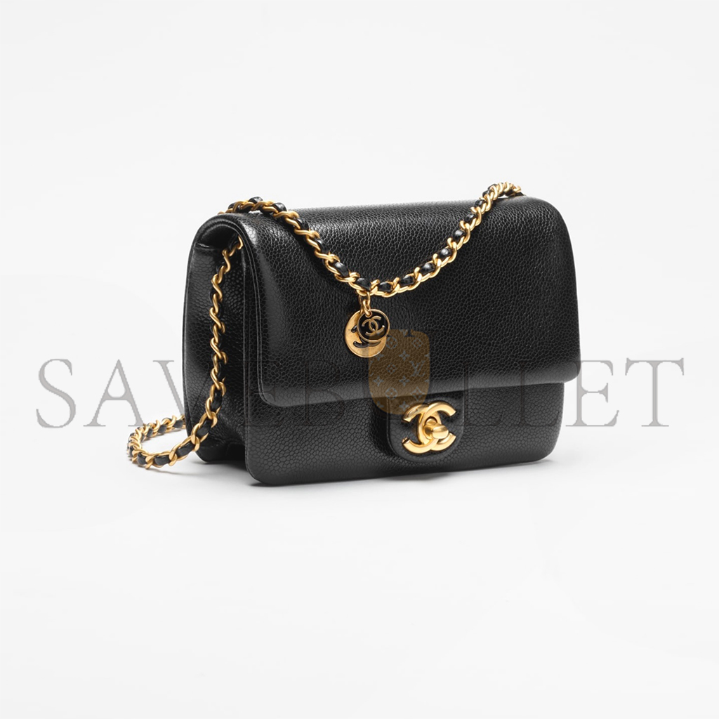 Ch*el master mini flap bag as5218 (17.5*13*6cm)